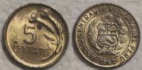 Peru 5 centavos, 1967 ****/