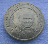 POLAND 2 Złotys 2014 John Paul II