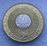 POLAND 2 Złotys 2000