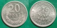 Poland 20 groszy, 1973 W/o mintmark **/
