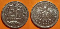 Poland Poljska 20 groszy, 2004 **/