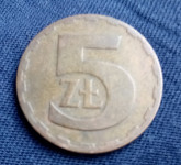 Poljska 5 zlota 1977