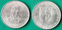 Portugal 2.5 escudos, 1977 100th Anniv. - Death of Alexandre Herculano