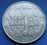 PORTUGAL 200 ESCUDOS 1992