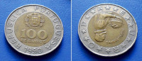 PORTUGAL PORTUGUESA 100 ESCUDOS 1990 KM. 645.2 - PEDRO NUNES