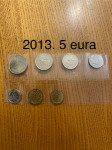 Prodajem komplete kovanica po godinama 2013-2022