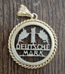 Prodajem privjesak kovanice od 1DM