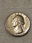 Quarter dollar 1776-1976, D Mint