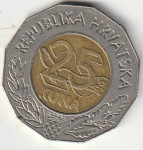 R HRVATSKA 25 KUNA 2000