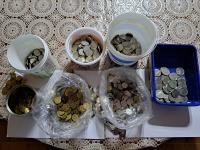 Kovanice, 5,10,20,50 lipa ,te 1 i 2 kune , cijena 40 centi za komad