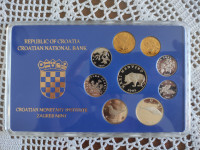 RH numizmatički komplet kuna i lipa 2005. godina (BU)