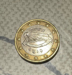 Rijetka kovanica od 1eu iz Republike Irske 2002.  godina