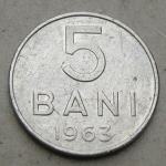 ROMANIA 5 BANI 1963