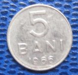 ROMANIA 5 BANI 1966