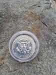 SAD - United States - 1/2 Dollar, Dolar - 1969 - srebro, srebrnjak