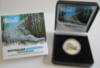 Saltwater crocodile 2013, srebrnjak 1oz, 999