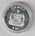 SAMOA 10 $ 1999 AG UNC