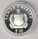 SAMOA I SISIFO 10 $ 1994 AG UNC