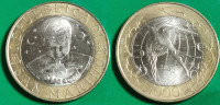 San Marino 1000 lire, 2000 Liberty ***/