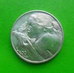 San Marino - 500 Lire 1973 Srebro (Greco) KM#29 - UNC