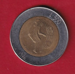 SAN MARINO 500 LIRE 1986 BIMETAL  - 4054