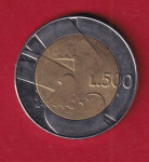 SAN MARINO 500 LIRE 1990 BIMETAL  - 4059