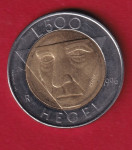 SAN MARINO 500 LIRE 1996 BIMETAL  - 4052