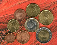 Set Euro kovanica ŠPANJOLSKA UNC ( 8 KOVANICA )komplet