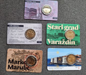 Set svih Hrvatskih kartica od 2€.