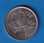 SEYCHELLES 1 RUPEE 1997 / 1787