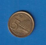 Singapore  5 cents 2013  / 1772