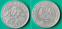 Singapore 50 cents, 1995 ***/# 1,00 EURO !!!