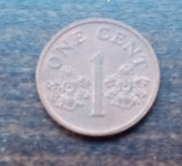 Singapur 1 cent 1986