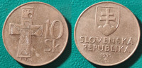 Slovakia 10 korun, 1995 / 0,80 EURO !!!