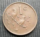 SOUTH AFRICA 1 CENT 1966
