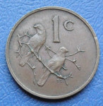 SOUTH AFRICA 1 CENT 1971