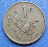 SOUTH AFRICA 1 CENT 1974