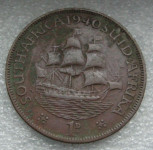 SOUTH AFRICA 1 PENNY 1940