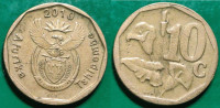 South Africa 10 cents, 2010 ***/
