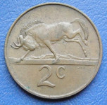 SOUTH AFRICA 2 CENTS 1990
