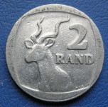 SOUTH AFRICA 2 RAND 1990