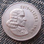 SOUTH AFRICA 5 CENTS 1965
