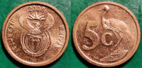 South Africa 5 cents, 2008 ***/