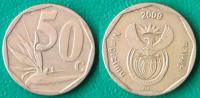 South Africa 50 cents, 2009 ***/ 1,00 EURO !!!