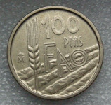 SPAIN 100 PESETAS 1995