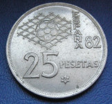 SPAIN 25 PESETAS 1980 (81)
