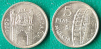 Spain 5 pesetas, 1999 Murcia ***/ 1,00 EURO !!!