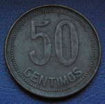 SPAIN 50 CENTIMOS 1937