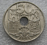 SPAIN 50 CENTIMOS 1963 (65)