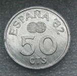 SPAIN 50 CENTIMOS 1980